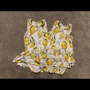 Twin set Posh Peanut onesie bodysuit 6-12m
